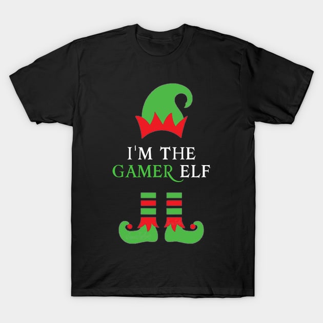 I'm The Gamer Elf T-Shirt by cleverth